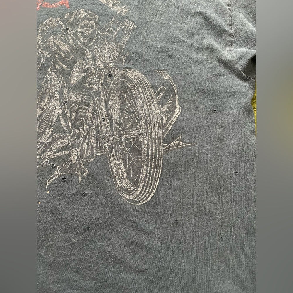 Thrashed Sons of Anarchy Reaper Tee - Picture 8 of 9